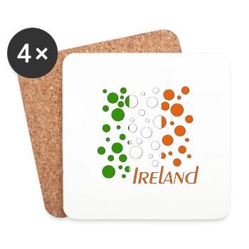 Ireland - Untersetzer (4er-Set) - Weiß - Vorne