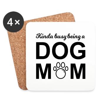 Dog - Coasters (set of 4) - white - Front