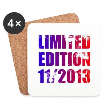 10th Anniversary Edition Limitée 11/2013 - Dessous de verre (lot de 4) - blanc - Devant