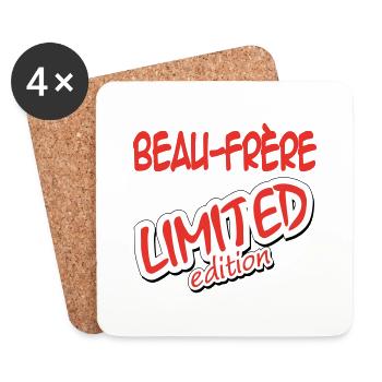 Schwager LIMITIERTE AUFLAGE - Untersetzer (4er-Set) - Weiß - Vorne