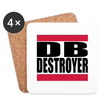 db - Untersetzer (4er-Set) - Weiß - Vorne