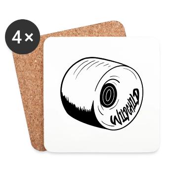 Wildchild Wheel - Untersetzer (4er-Set) - Weiß - Vorne