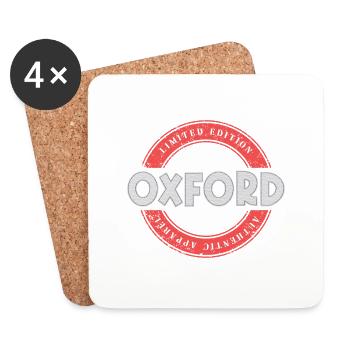 Oxford England UK Stadt Skyline Heimat Liebe - Untersetzer (4er-Set) - Weiß - Vorne