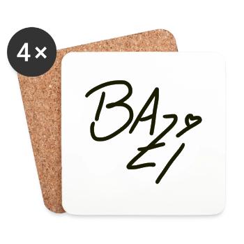 BAZi - Untersetzer (4er-Set) - Weiß - Vorne