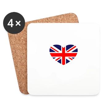 Thank you Queen Elizabeth II - Untersetzer (4er-Set) - Weiß - Vorne