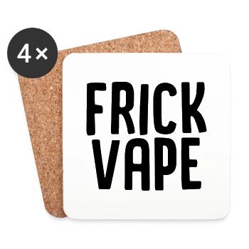 Frick Vape - Coasters (set of 4) - white - Front