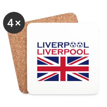 Fußball Soccer - Coasters (set of 4) - white - Front