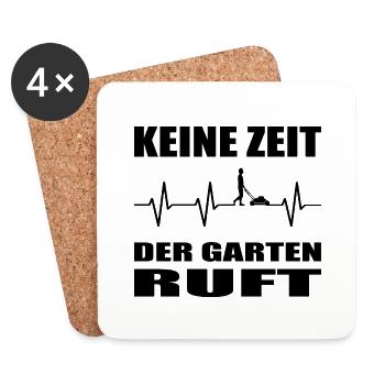 Garten - Untersetzer (4er-Set) - Weiß - Vorne