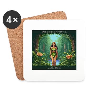 Artist - Coasters (set of 4) - white - Front