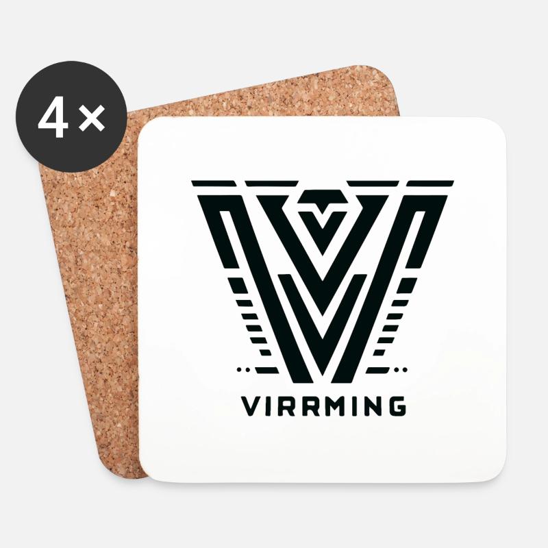NordicValor - Untersetzer (4er-Set) - Weiß