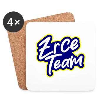 Zrce Team - Untersetzer (4er-Set) - Weiß - Vorne