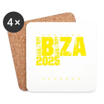 L’équipe d’Ibiza 2025 - Dessous de verre (lot de 4) - blanc - Devant