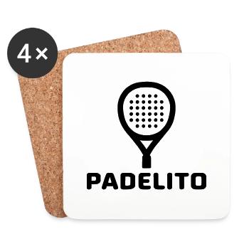 Padelito 4 - Untersetzer (4er-Set) - Weiß - Vorne