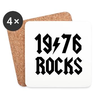 1976 - Coasters (set of 4) - white - Front