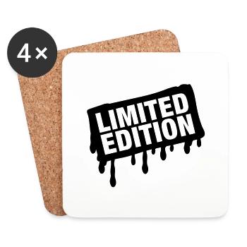 limited_edition_stamp_wq1 - Dessous de verre (lot de 4) - blanc - Devant
