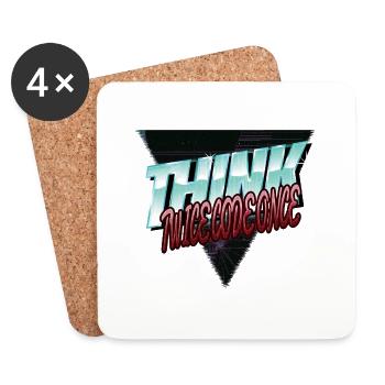 health informatics specialist clothing - Coasters (set of 4) - white - Front