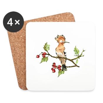 1148 - Coasters (set of 4) - white - Front