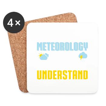 It's A Meteorology Thing You Wouldn't Understand S - Untersetzer (4er-Set) - Weiß - Vorne