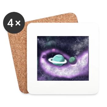Lost in Space - Coasters (set of 4) - white - Front