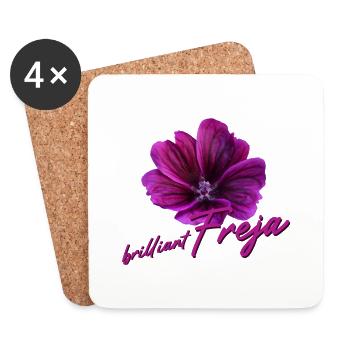 Freja Birthday Freja - Coasters (set of 4) - white - Front