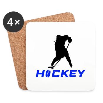 Hockey Players - Coasters (set of 4) - white - Front
