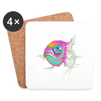 Eastcoastspreat - Coasters (set of 4) - white - Front