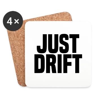 Just Drift - Untersetzer (4er-Set) - Weiß - Vorne