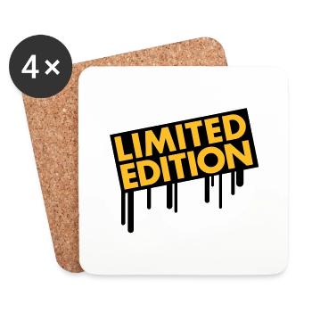 limited_edition_graffiti - Dessous de verre (lot de 4) - blanc - Devant