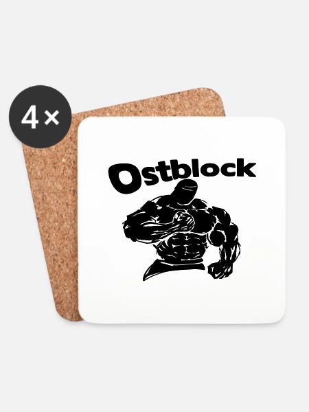 ostblock - Coasters (set of 4) - white
