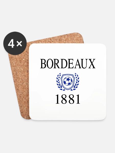 Bordeaux 1881 Origin - Coasters (set of 4) - white