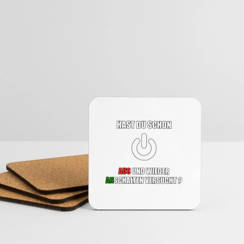 Funny Computer Science Student Coder Programmer Coasters (set of 4)