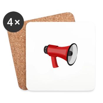 Cheer Dad, The Only Thing I Flip Is My Wallet 5 - Untersetzer (4er-Set) - Weiß - Vorne