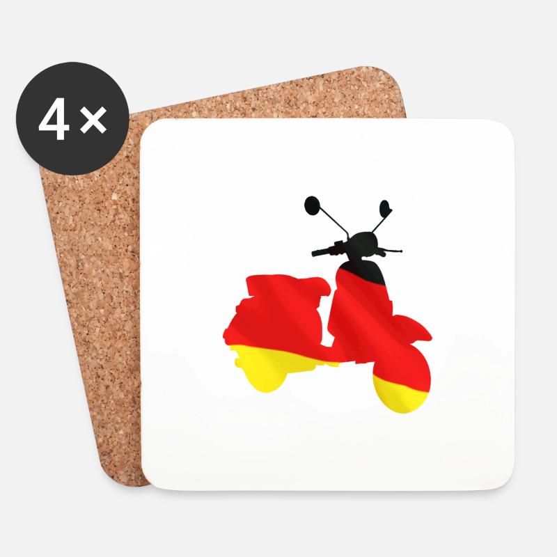 Wantodrive - Untersetzer (4er-Set) - Weiß
