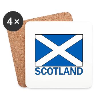 Scotland - Coasters (set of 4) - white - Front