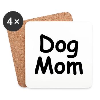 Dog Hund - Untersetzer (4er-Set) - Weiß - Vorne