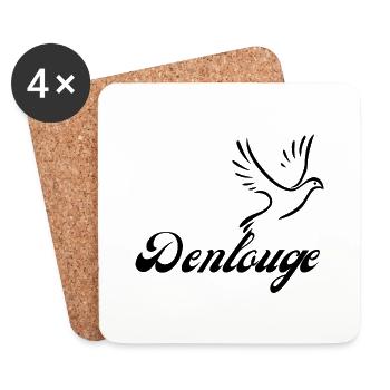 Denlouge - Coasters (set of 4) - white - Front