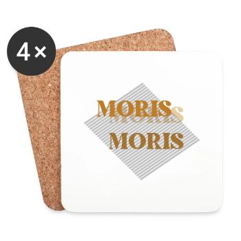 Moris Moris Vintage - Untersetzer (4er-Set) - Weiß - Vorne