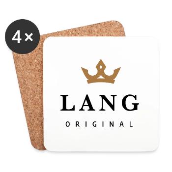 Long - Coasters (set of 4) - white - Front