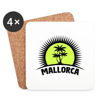 Majorca - Coasters (set of 4) - white - Front