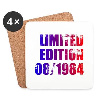 40e anniversaire Edition limitée 08/1984 - Dessous de verre (lot de 4) - blanc - Devant
