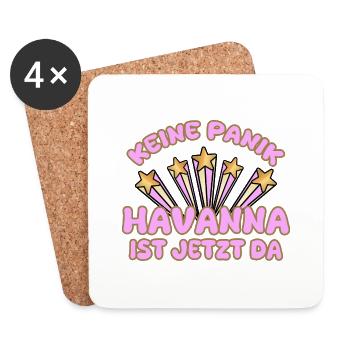 La Havane - Dessous de verre (lot de 4) - blanc - Devant