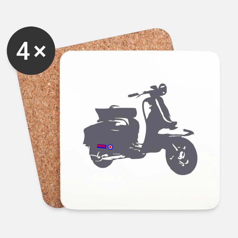 mod - Coasters (set of 4) - white