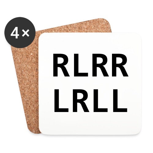 RLRR LRLL - Untersetzer (4er-Set)