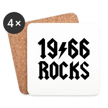 1966 - Coasters (set of 4) - white - Front