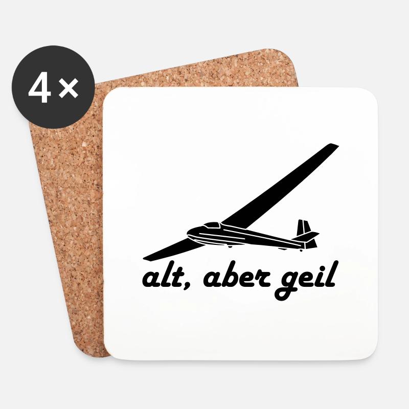 altabergeil ka8 - Untersetzer (4er-Set) - Weiß