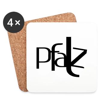 Palatinat - Dessous de verre (lot de 4) - blanc - Devant
