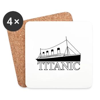 Titanic - Coasters (set of 4) - white - Front