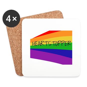 Heartstopper - Coasters (set of 4) - white - Front