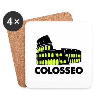 Colosseum Colosseo - Coasters (set of 4) - white - Front