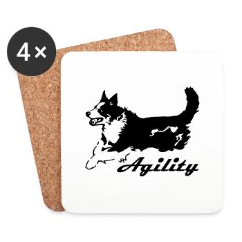 Agility - Coasters (set of 4) - white - Front
